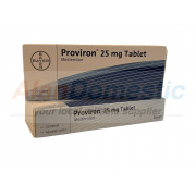 Proviron, 1 box, 20 tabs, 25 mg/tab..